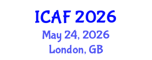 International Conference on Agriculture and Forestry Sciences (ICAF) May 24, 2026 - London, United Kingdom