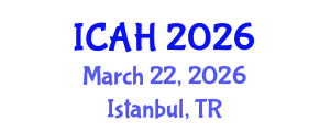 International Conference on Agriculture and Horticulture (ICAH) March 22, 2026 - Istanbul, Turkey