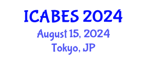International Conference on Agriculture, Biology and Environmental Sciences (ICABES) August 15, 2024 - Tokyo, Japan