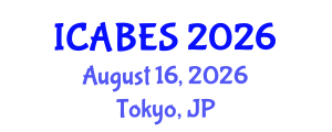 International Conference on Agriculture, Biology and Environmental Sciences (ICABES) August 16, 2026 - Tokyo, Japan