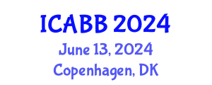 International Conference on Agriculture, Biotechnology and Bioengineering (ICABB) June 13, 2024 - Copenhagen, Denmark