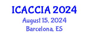 International Conference on Agriculture, Climate Change Impacts and Adaptation (ICACCIA) August 15, 2024 - Barcelona, Spain