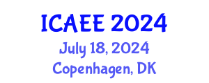 International Conference on Agriculture, Ecosystems and Environment (ICAEE) July 18, 2024 - Copenhagen, Denmark