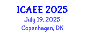 International Conference on Agriculture, Ecosystems and Environment (ICAEE) July 19, 2025 - Copenhagen, Denmark