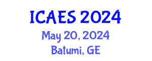 International Conference on Agriculture, Environment and Sustainability (ICAES) May 20, 2024 - Batumi, Georgia