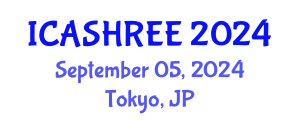 International Conference on Agriculture Science, Horticulture Research and Environment Engineering (ICASHREE) September 05, 2024 - Tokyo, Japan