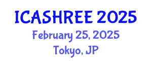 International Conference on Agriculture Science, Horticulture Research and Environment Engineering (ICASHREE) February 25, 2025 - Tokyo, Japan