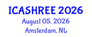 International Conference on Agriculture Science, Horticulture Research and Environment Engineering (ICASHREE) August 05, 2026 - Amsterdam, Netherlands