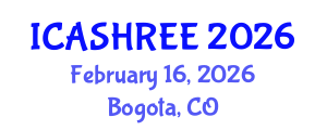 International Conference on Agriculture Science, Horticulture Research and Environment Engineering (ICASHREE) February 16, 2026 - Bogota, Colombia International Conference on Agriculture Science, Horticulture Research and Environment Engineering (ICASHREE) February 16, 2026 - Bogota, Colombia