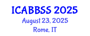 International Conference on Agro-Biotechnology, Biosafety and Seed Systems (ICABBSS) August 23, 2025 - Rome, Italy