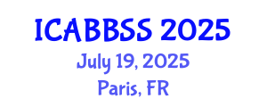 International Conference on Agro-Biotechnology, Biosafety and Seed Systems (ICABBSS) July 19, 2025 - Paris, France