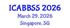 International Conference on Agro-Biotechnology, Biosafety and Seed Systems (ICABBSS) March 29, 2026 - Singapore, Singapore