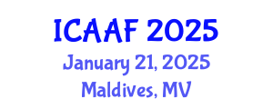 International Conference on Agroforestry and Afforestation (ICAAF) January 21, 2025 - Maldives, Maldives
