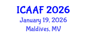 International Conference on Agroforestry and Afforestation (ICAAF) January 19, 2026 - Maldives, Maldives International Conference on Agroforestry and Afforestation (ICAAF) January 19, 2026 - Maldives, Maldives
