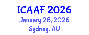 International Conference on Agroforestry and Afforestation (ICAAF) January 28, 2026 - Sydney, Australia