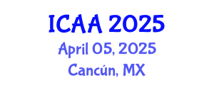 International Conference on Agroforestry and Agriculture (ICAA) April 05, 2025 - Cancún, Mexico
