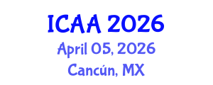 International Conference on Agroforestry and Agriculture (ICAA) April 05, 2026 - Cancún, Mexico