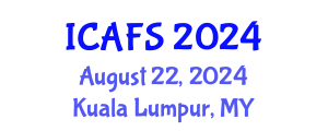 International Conference on Agroforestry and Food Security (ICAFS) August 22, 2024 - Kuala Lumpur, Malaysia