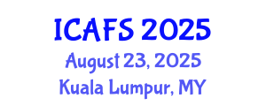 International Conference on Agroforestry and Food Security (ICAFS) August 23, 2025 - Kuala Lumpur, Malaysia