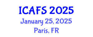 International Conference on Agroforestry and Food Security (ICAFS) January 25, 2025 - Paris, France