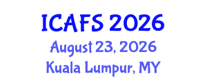 International Conference on Agroforestry and Food Security (ICAFS) August 23, 2026 - Kuala Lumpur, Malaysia