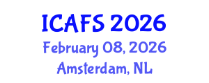 International Conference on Agroforestry and Food Security (ICAFS) February 08, 2026 - Amsterdam, Netherlands