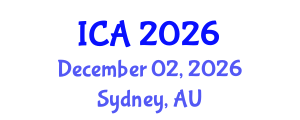 International Conference on Agroforestry (ICA) December 02, 2026 - Sydney, Australia International Conference on Agroforestry (ICA) December 02, 2026 - Sydney, Australia