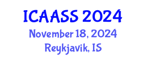 International Conference on Agronomy and Agricultural Soil Science (ICAASS) November 18, 2024 - Reykjavik, Iceland