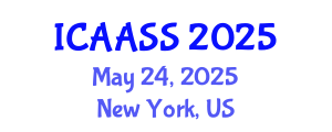 International Conference on Agronomy and Agricultural Soil Science (ICAASS) May 24, 2025 - New York, United States