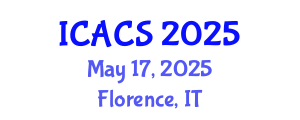 International Conference on Agronomy and Crop Sciences (ICACS) May 17, 2025 - Florence, Italy