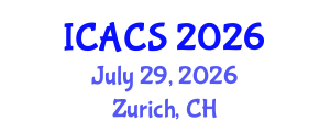 International Conference on Agronomy and Crop Sciences (ICACS) July 29, 2026 - Zurich, Switzerland