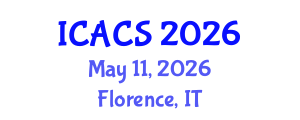 International Conference on Agronomy and Crop Sciences (ICACS) May 11, 2026 - Florence, Italy International Conference on Agronomy and Crop Sciences (ICACS) May 11, 2026 - Florence, Italy