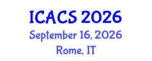 International Conference on Agronomy and Crop Sciences (ICACS) September 16, 2026 - Rome, Italy