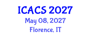 International Conference on Agronomy and Crop Sciences (ICACS) May 08, 2027 - Florence, Italy International Conference on Agronomy and Crop Sciences (ICACS) May 08, 2027 - Florence, Italy