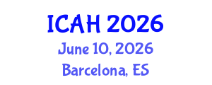 International Conference on Agronomy and Horticulture (ICAH) June 10, 2026 - Barcelona, Spain