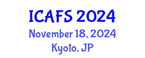 International Conference on Agrotechnology and Food Sciences (ICAFS) November 18, 2024 - Kyoto, Japan