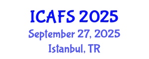 International Conference on Agrotechnology and Food Sciences (ICAFS) September 27, 2025 - Istanbul, Turkey