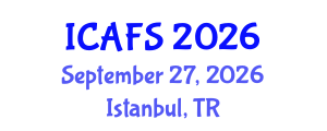 International Conference on Agrotechnology and Food Sciences (ICAFS) September 27, 2026 - Istanbul, Turkey