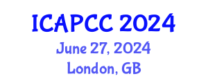 International Conference on Air Pollution and Climate Change (ICAPCC) June 27, 2024 - London, United Kingdom