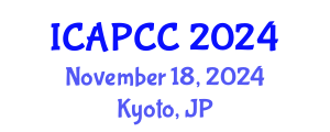 International Conference on Air Pollution and Climate Change (ICAPCC) November 18, 2024 - Kyoto, Japan