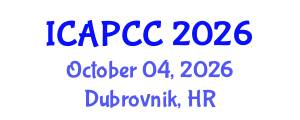 International Conference on Air Pollution and Climate Change (ICAPCC) October 04, 2026 - Dubrovnik, Croatia