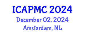 International Conference on Air Pollution Management and Control (ICAPMC) December 02, 2024 - Amsterdam, Netherlands