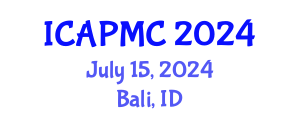 International Conference on Air Pollution Management and Control (ICAPMC) July 15, 2024 - Bali, Indonesia