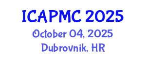 International Conference on Air Pollution Management and Control (ICAPMC) October 04, 2025 - Dubrovnik, Croatia