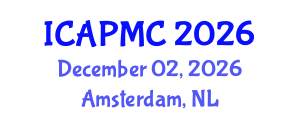 International Conference on Air Pollution Management and Control (ICAPMC) December 02, 2026 - Amsterdam, Netherlands