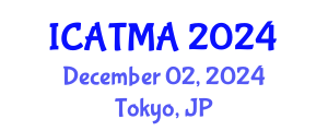 International Conference on Air Traffic Management and Aviation (ICATMA) December 02, 2024 - Tokyo, Japan
