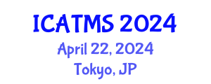 International Conference on Air Traffic Management Systems (ICATMS) April 22, 2024 - Tokyo, Japan