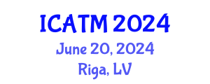 International Conference on Air Transport Management (ICATM) June 20, 2024 - Riga, Latvia