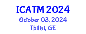 International Conference on Air Transport Management (ICATM) October 03, 2024 - Tbilisi, Georgia