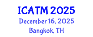 International Conference on Air Transport Management (ICATM) December 16, 2025 - Bangkok, Thailand